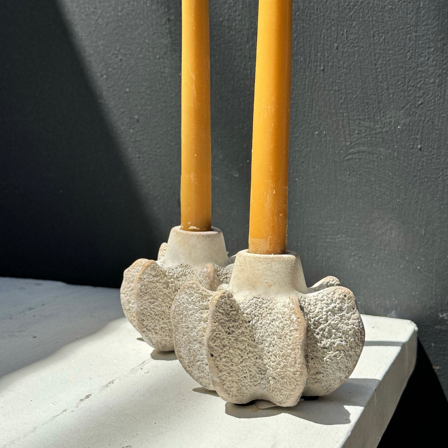 Brutalist Candle Holder-Short