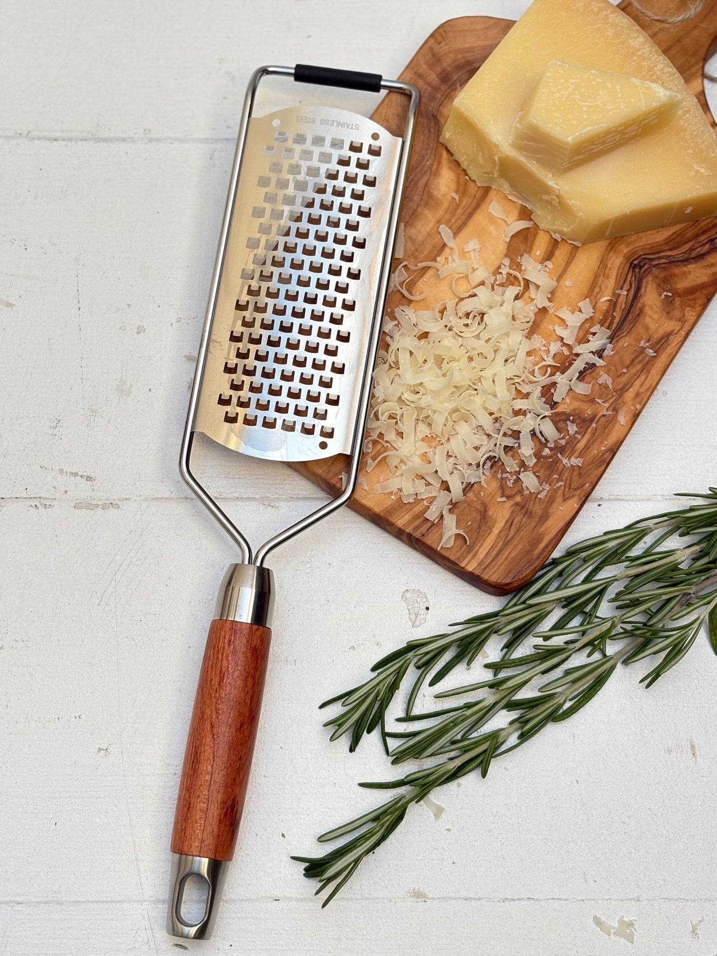 Cheese Grater w/Wood Handle