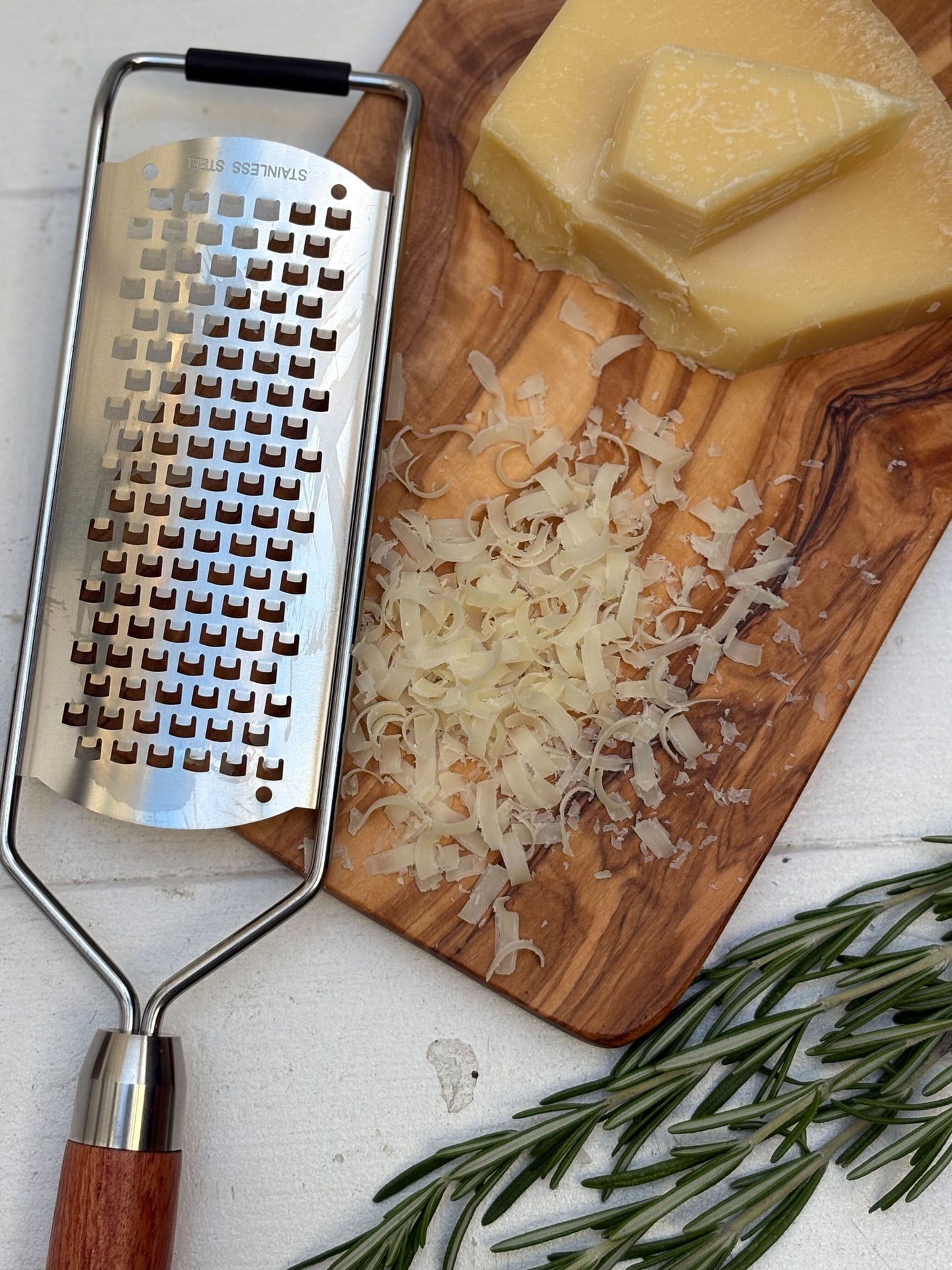 Cheese Grater w/Wood Handle