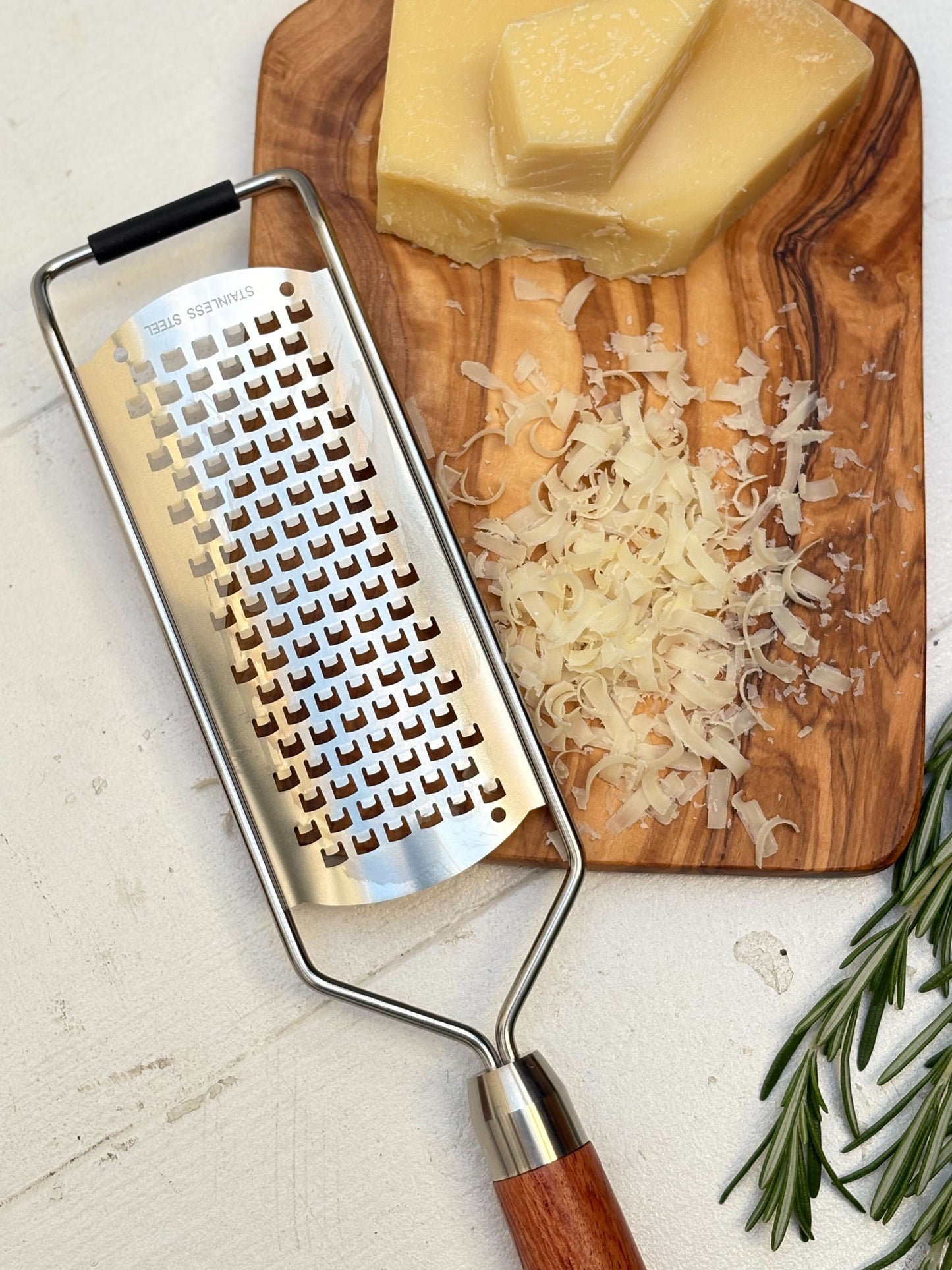 Cheese Grater w/Wood Handle
