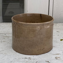 Load image into Gallery viewer, Antique French Stoneware Butter Crock
