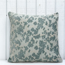 Load image into Gallery viewer, Daisy Green Patterned Pillow