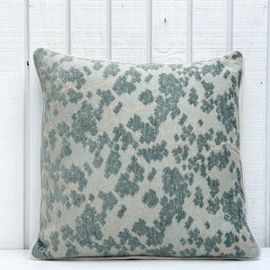 Daisy Green Patterned Pillow