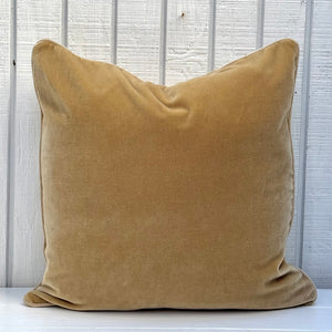 Molly Mohair Gold Pillow