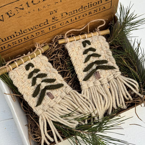 Woven Tree Ornament