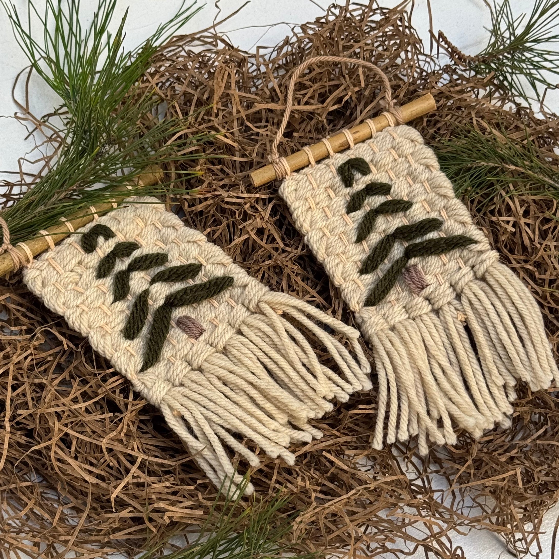 Woven Tree Ornament