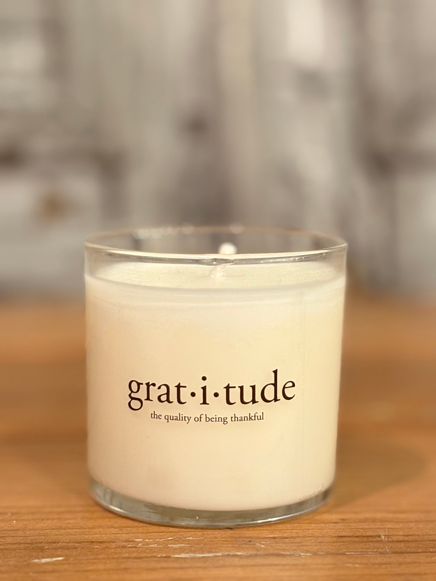 Gratitude Candle