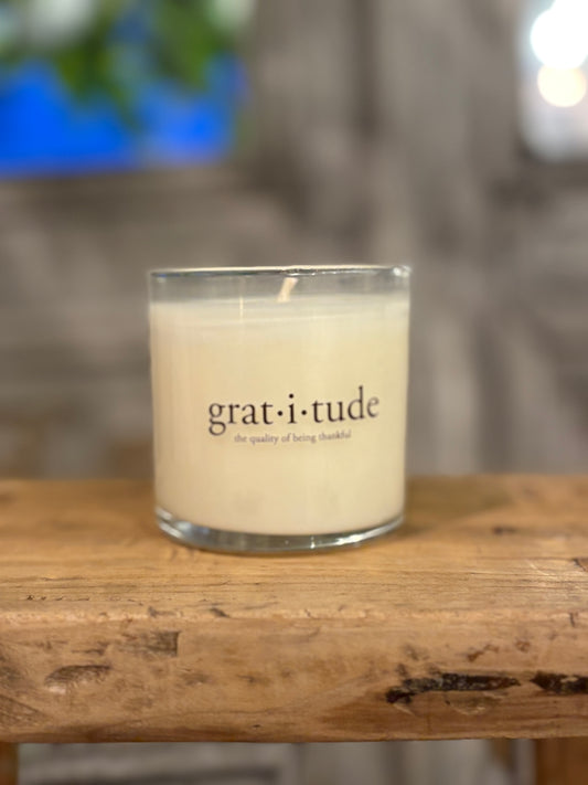 Gratitude Candle