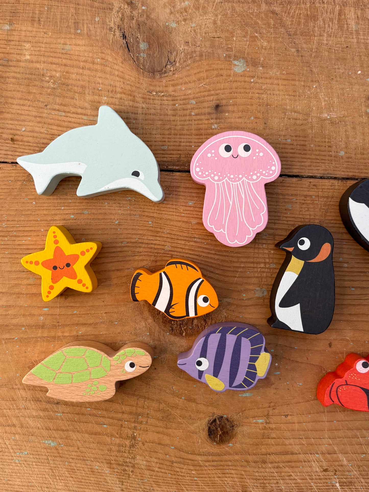 Ocean Life Stacking Animals