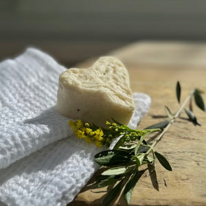French Clay, Sage & Lemongrass Heart Soap