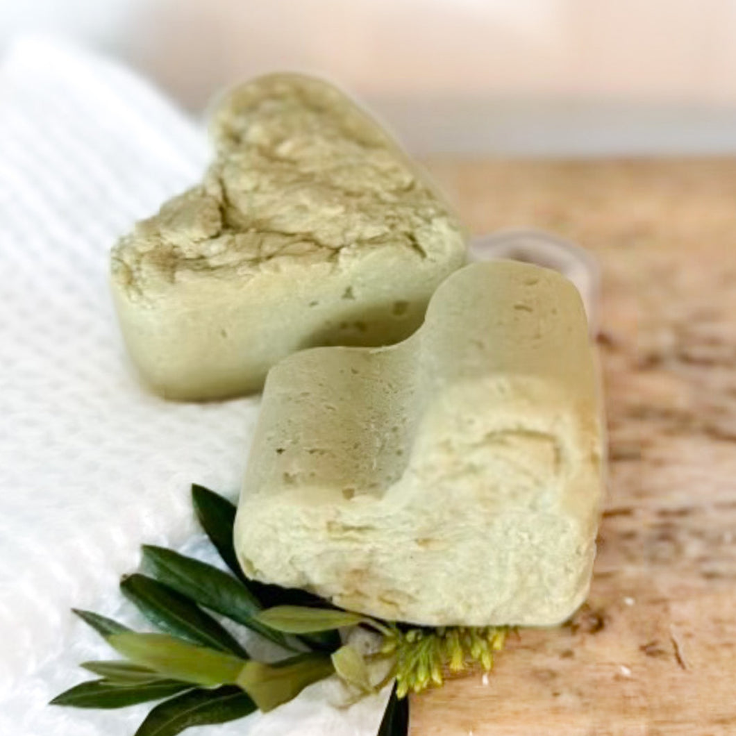 French Clay, Sage & Lemongrass Heart Soap