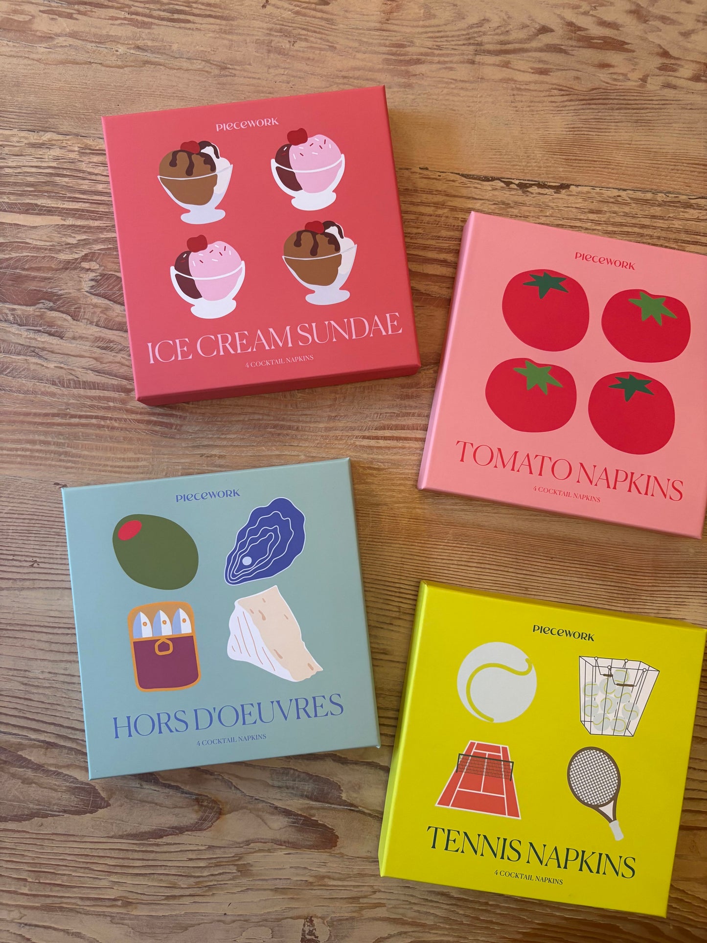 Tomato Cocktail Napkins