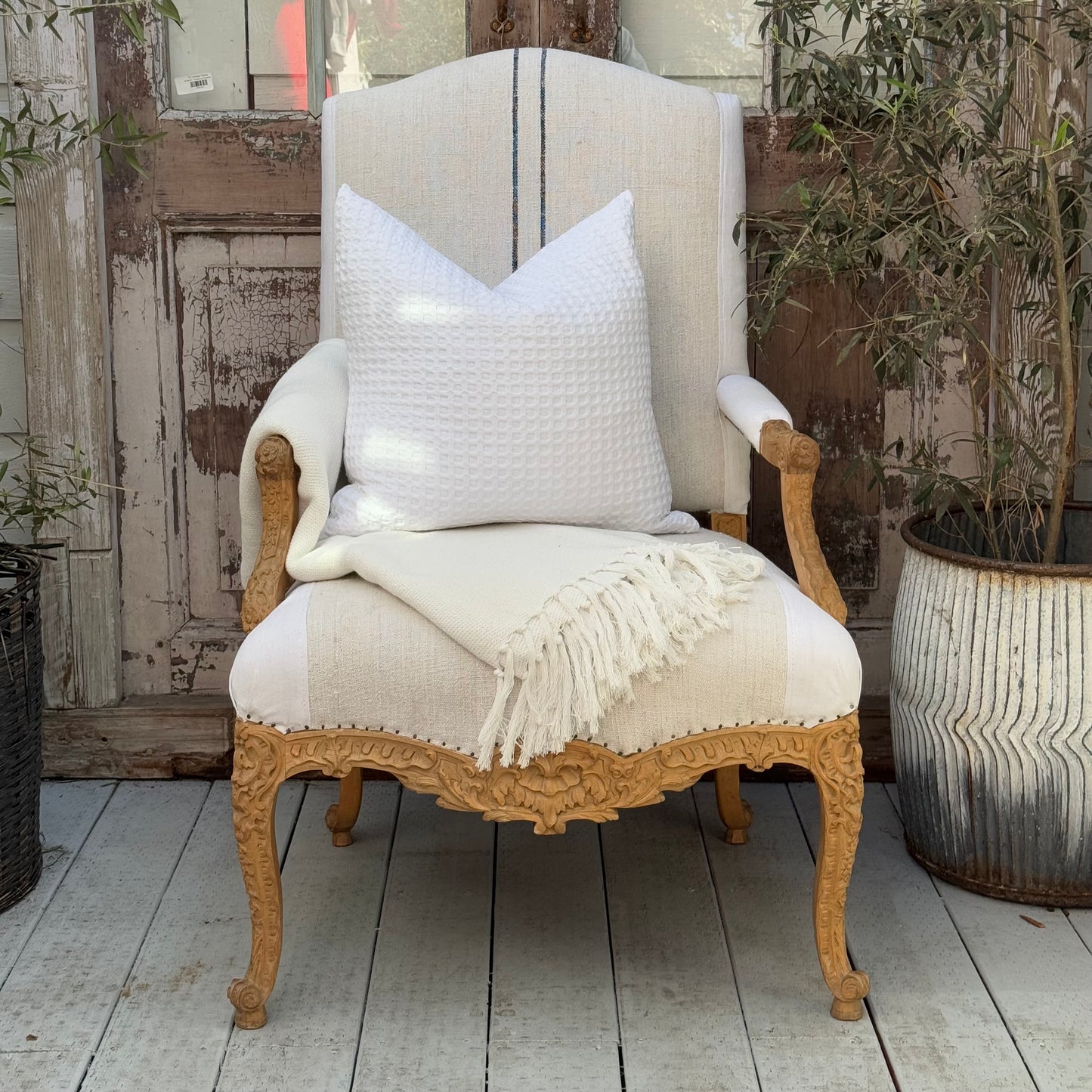 Feed Sac French Chair