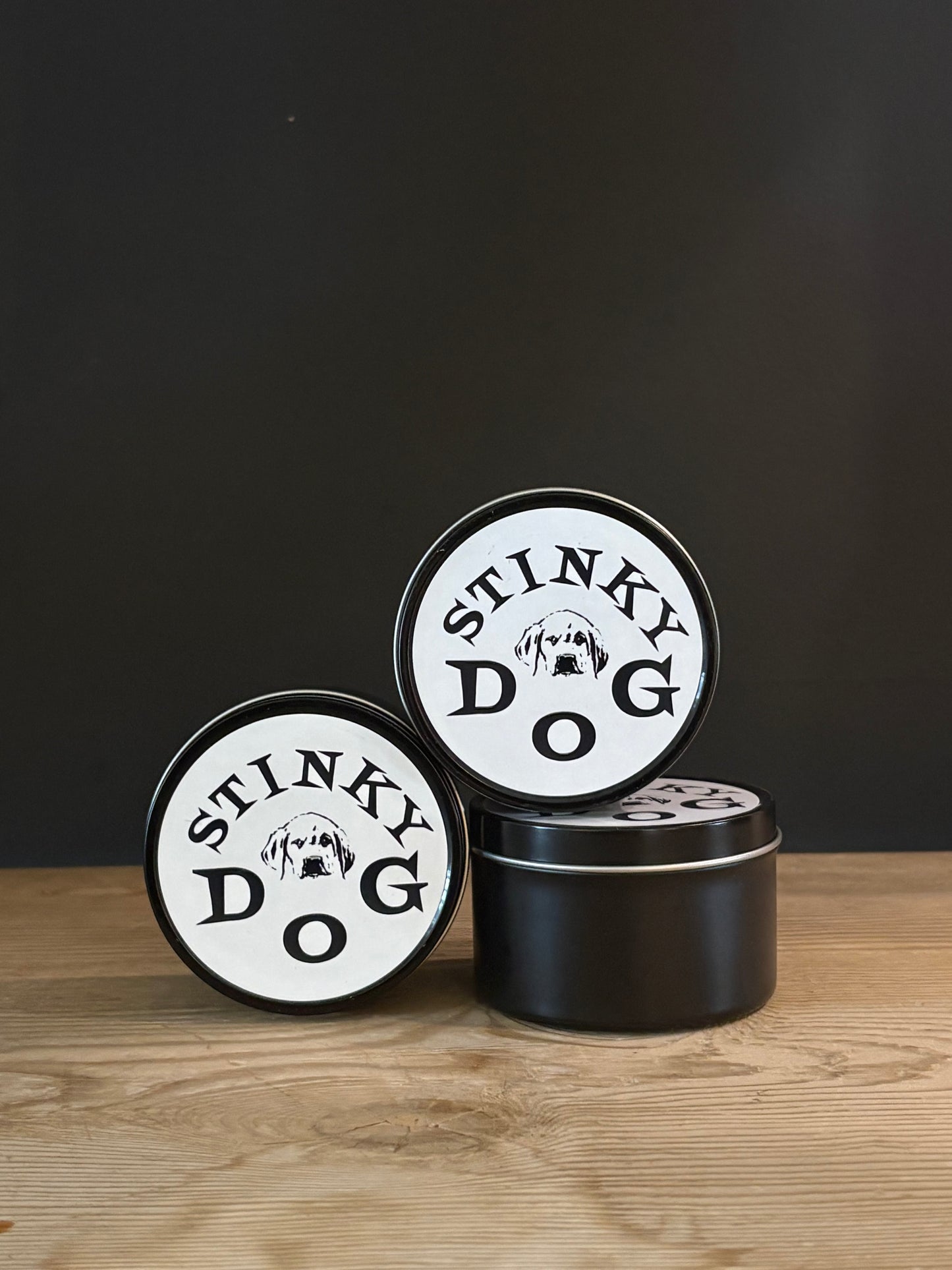 Stinky Dog Travel Tin