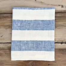 Load image into Gallery viewer, Set/2 French Blue Hand Towel