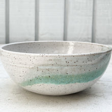 Load image into Gallery viewer, Bliss White/Blue/Green Textured Bowl