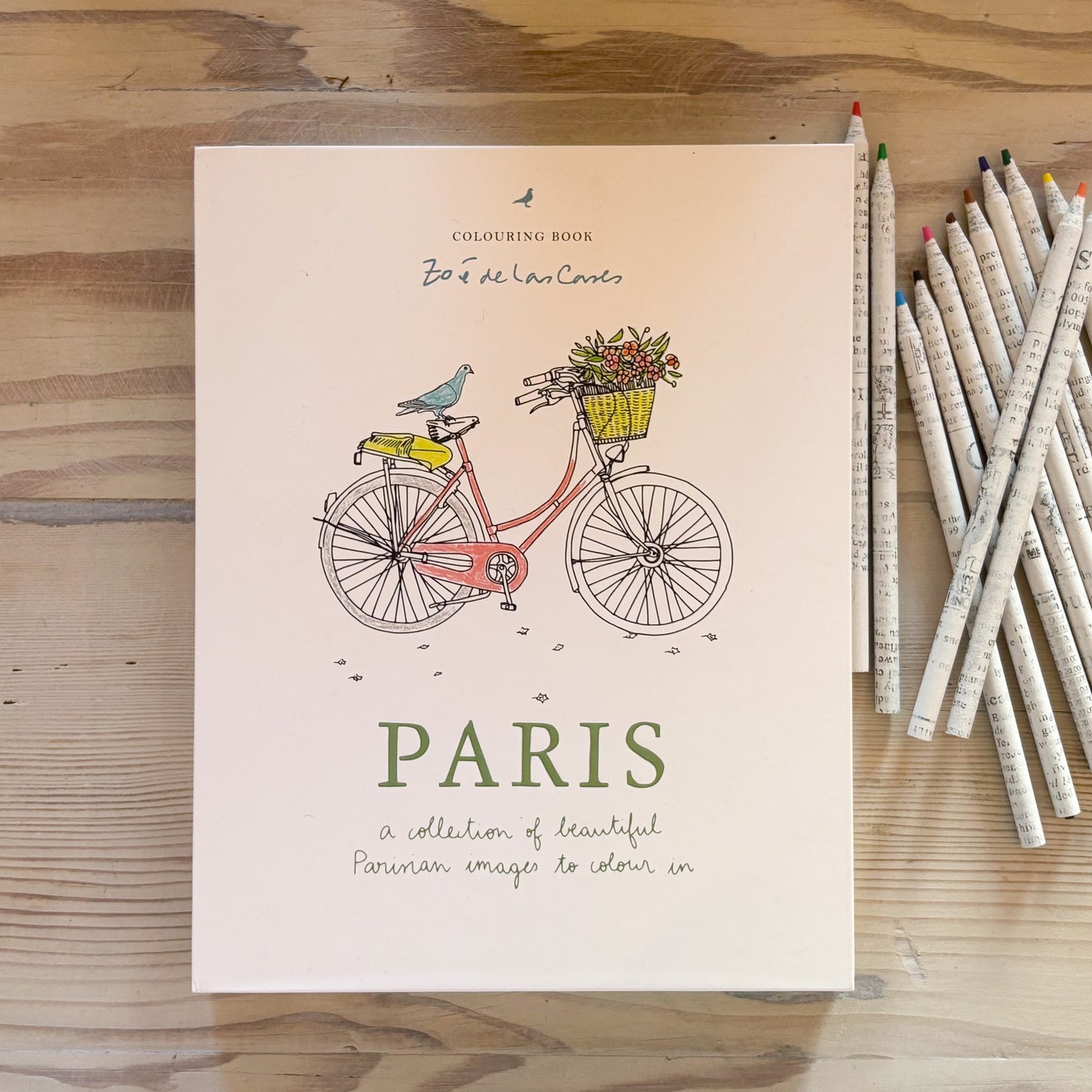 Zoe de Las Cases Paris Coloring Book