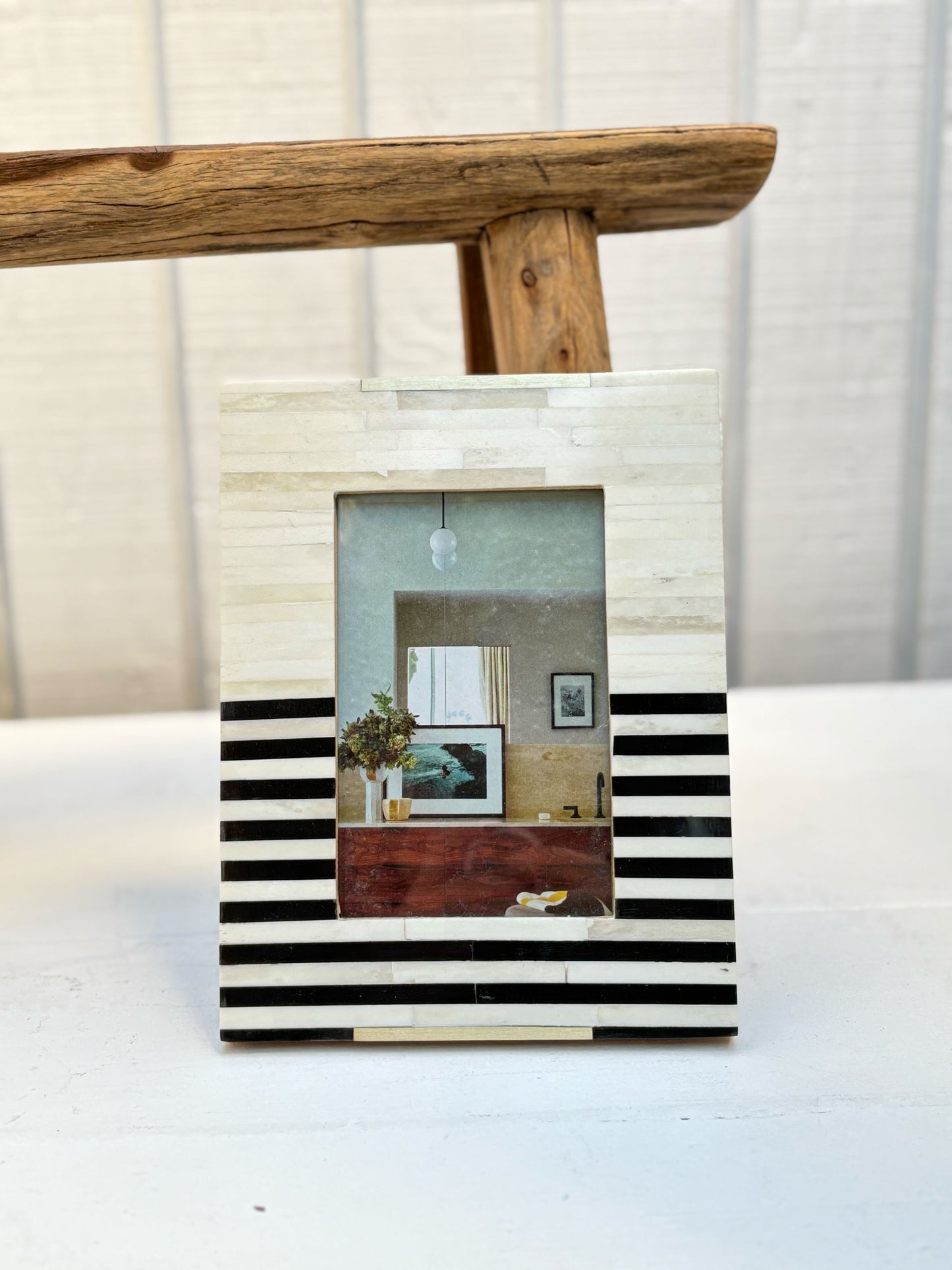 Black Stripe Picture Frame