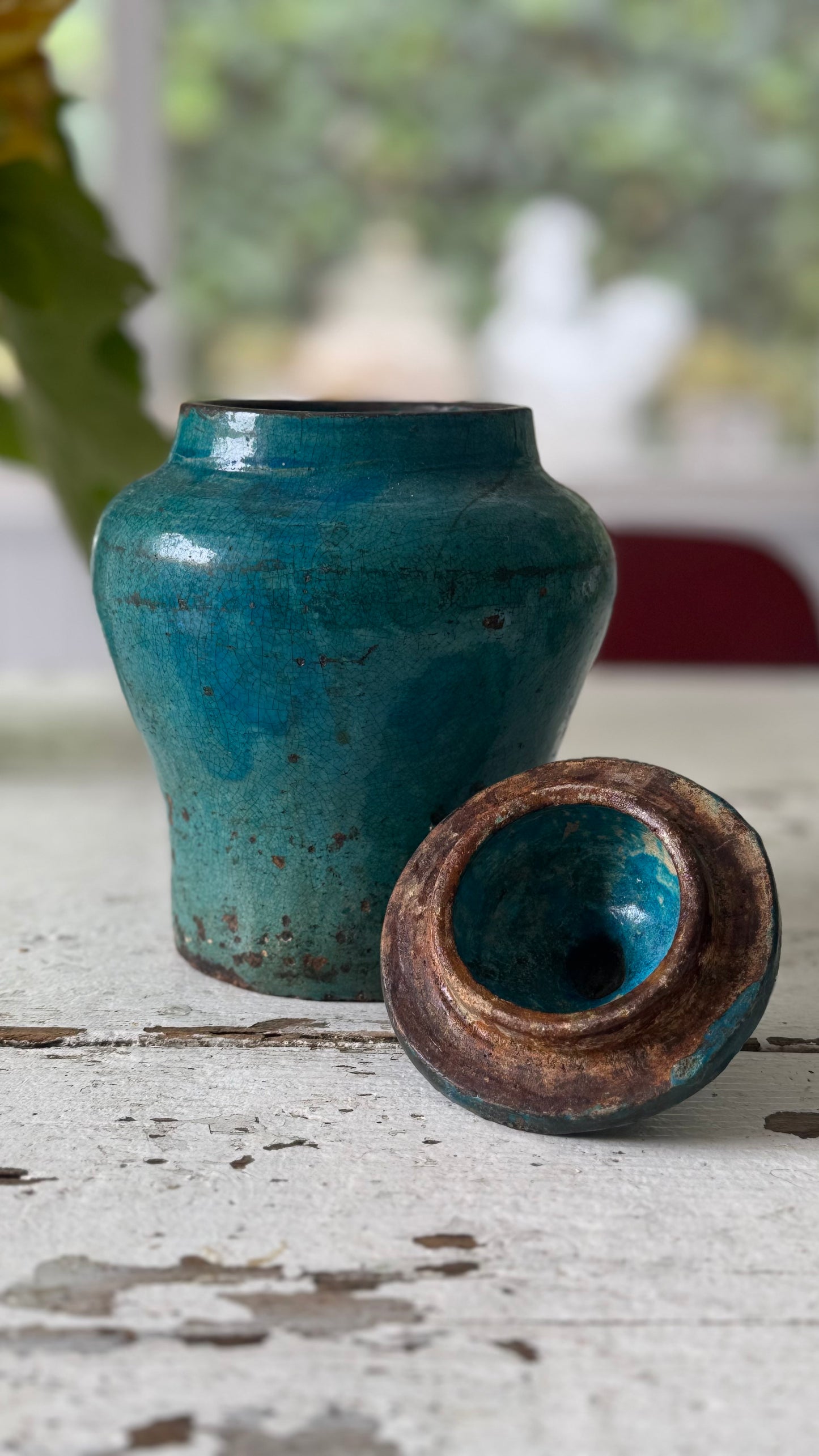 Chinese Porcelain Jar w/Lid
