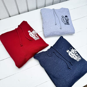 T&D Adult Hoodie-Navy Heather