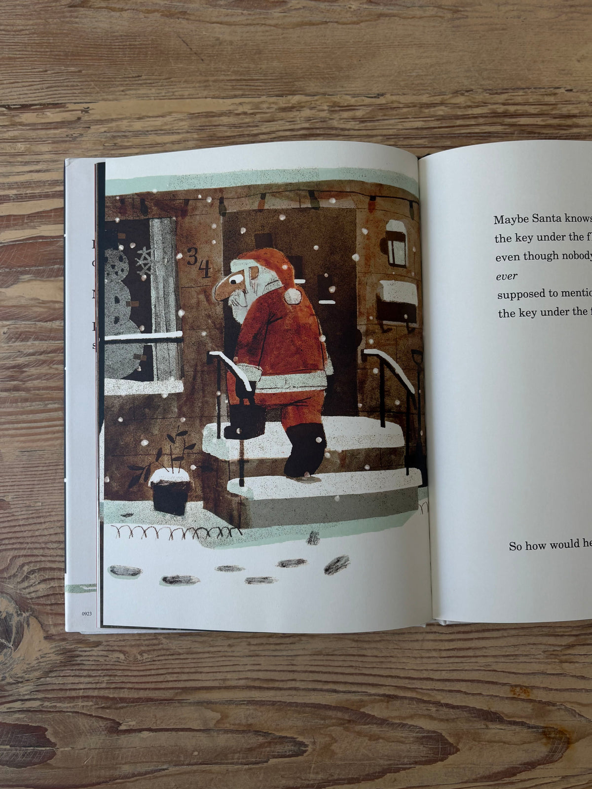 How Does Santa Go Down the Chimney?