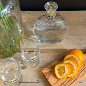 Ricard Bottle and Glass Set