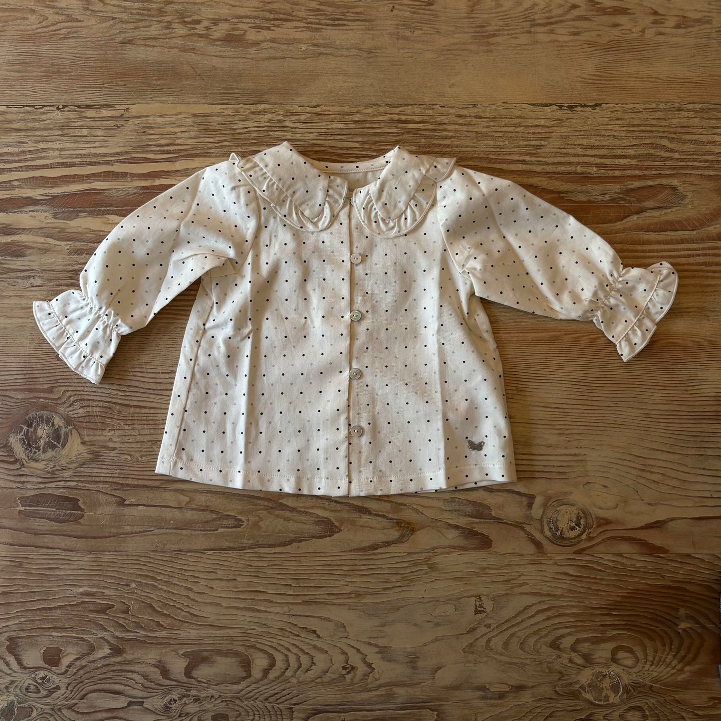 Clara Polka Dot Kid's Blouse