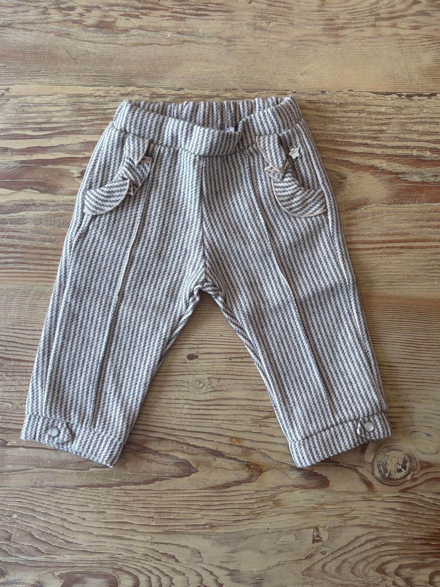 Chloe grey Flannel Kid's Pants