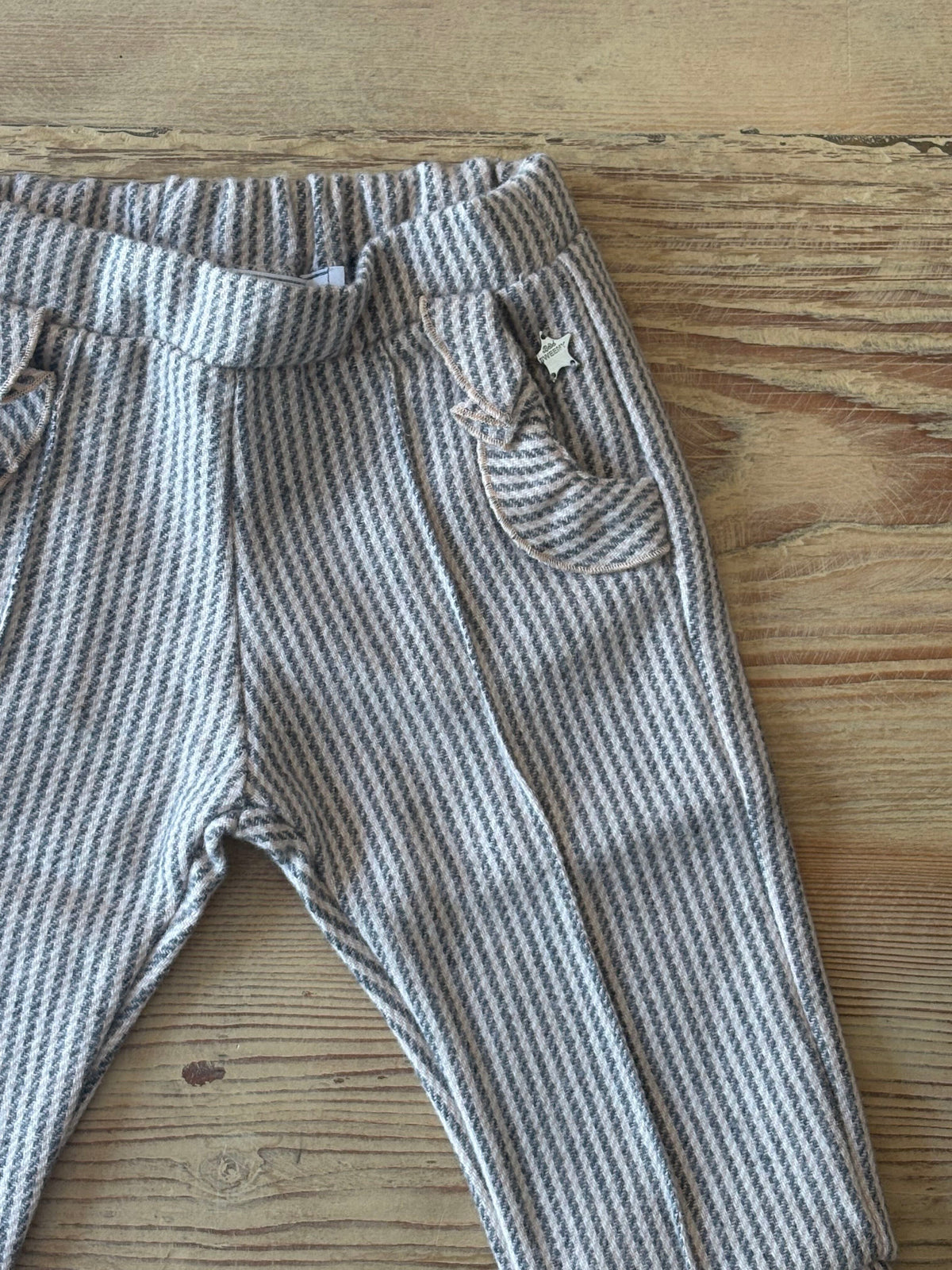 Chloe grey Flannel Kid's Pants