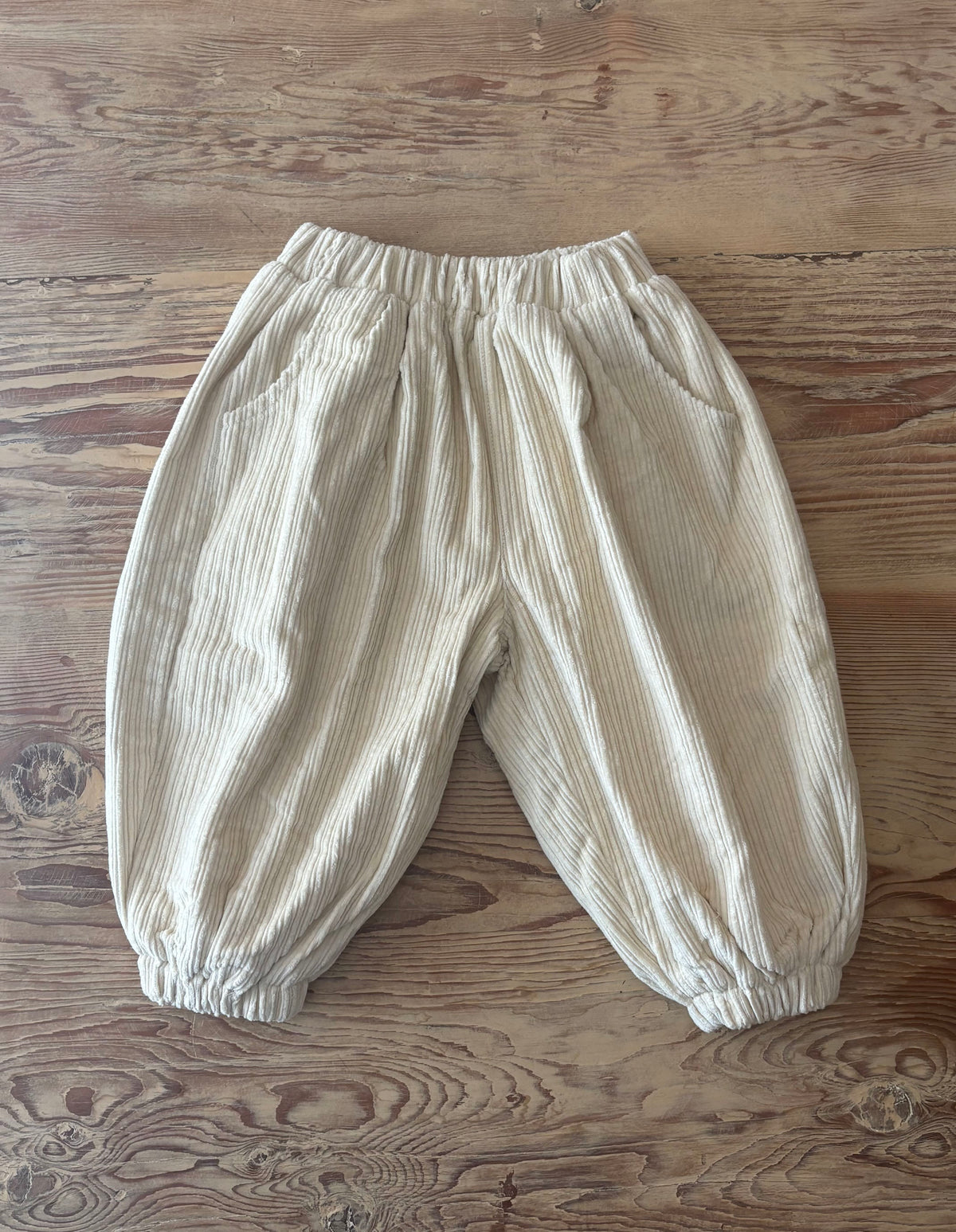 Kid's Corduroy Lantern Pants