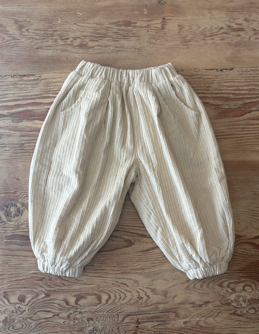 Kid's Corduroy Lantern Pants