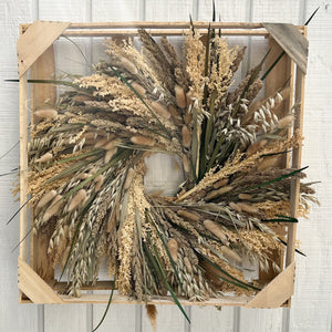 Green Grain Wreath