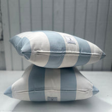 Load image into Gallery viewer, Blue Stripe indoor/Outdoor Pillow