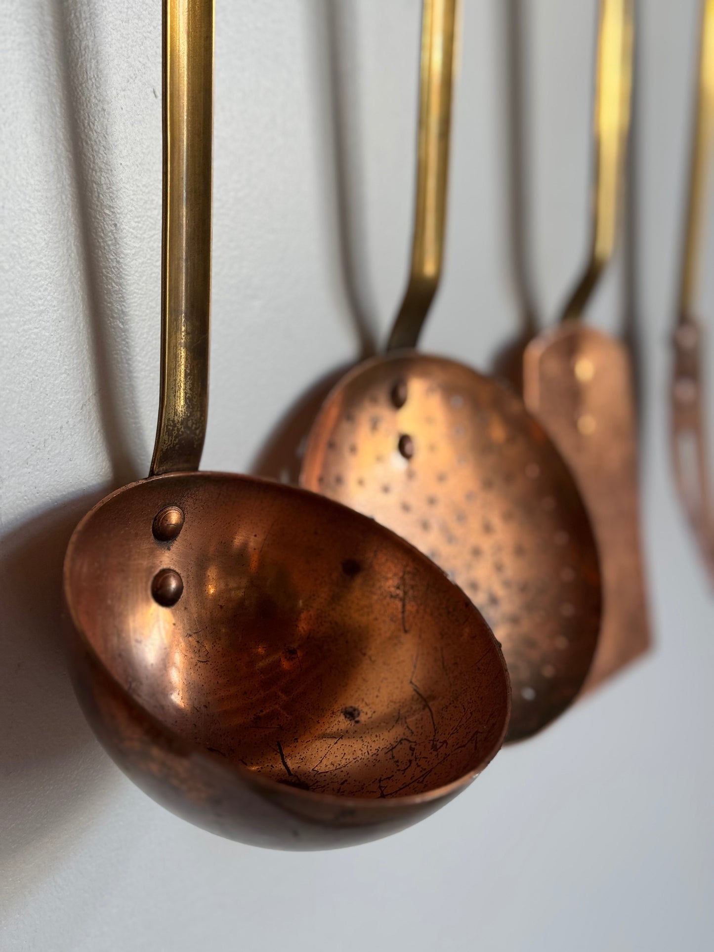 Copper Utensil Set