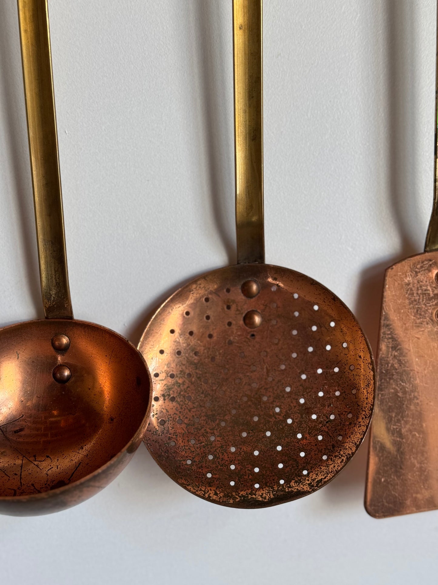 Copper Utensil Set