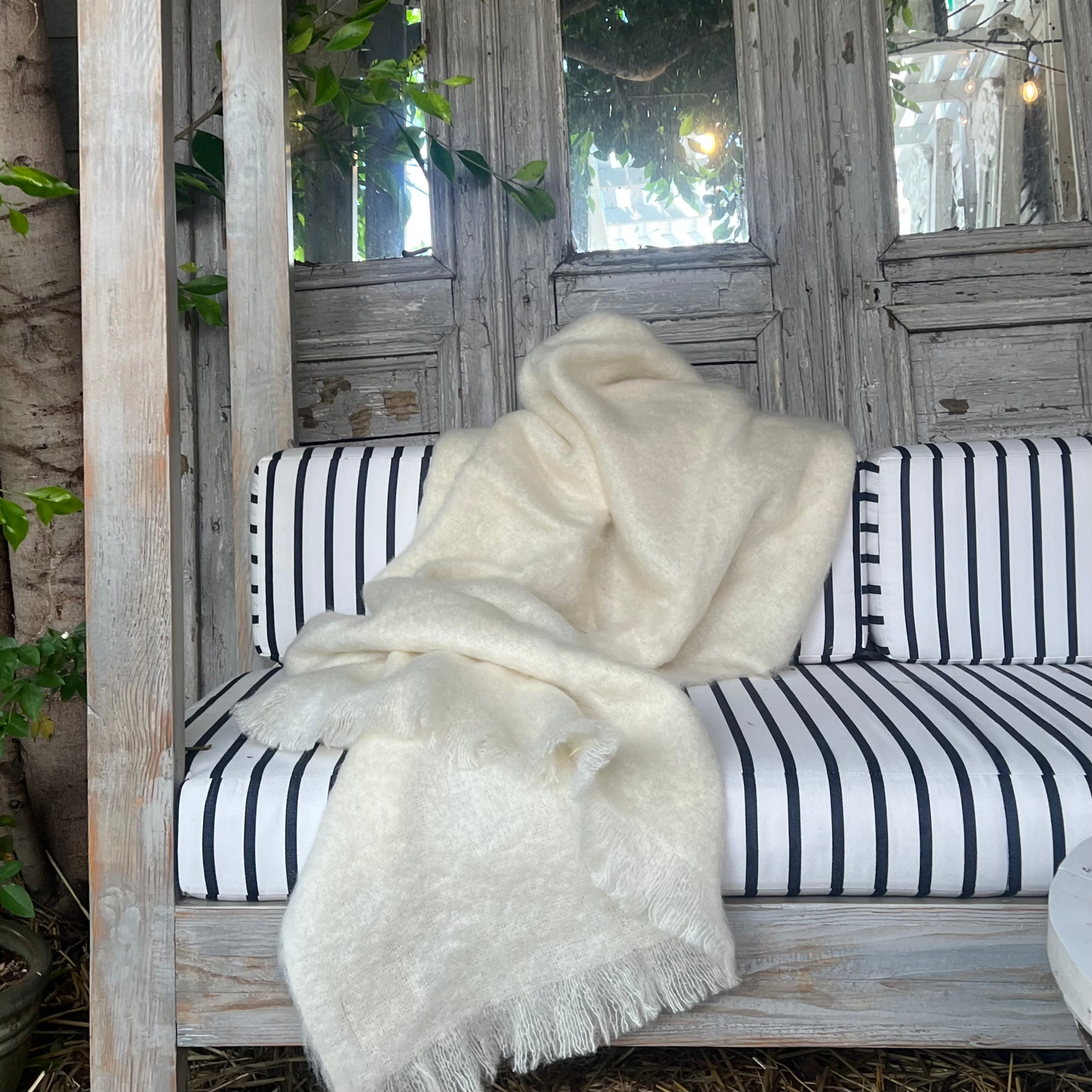 The Hygge Throw-Cream