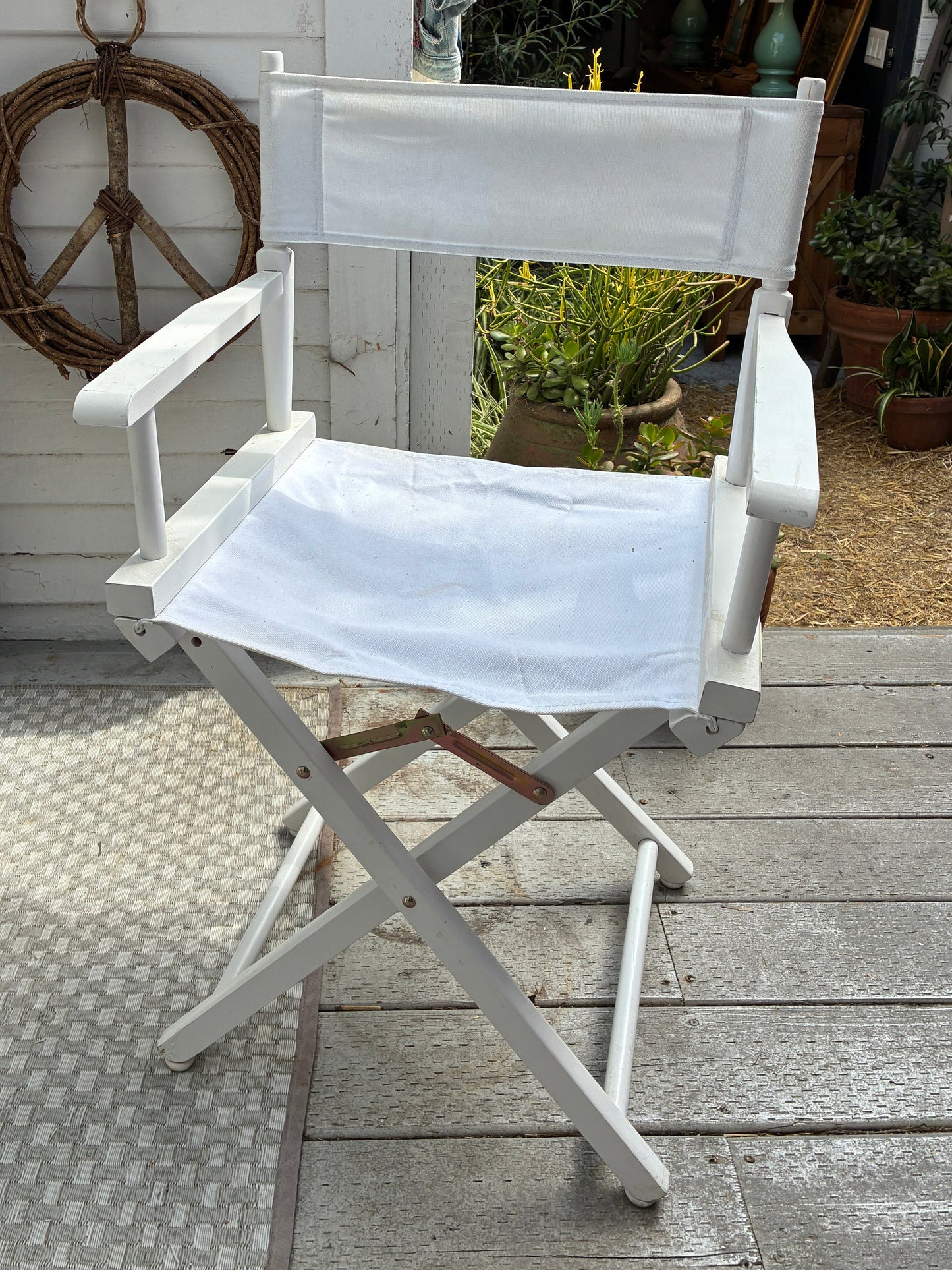 White Director Chairs