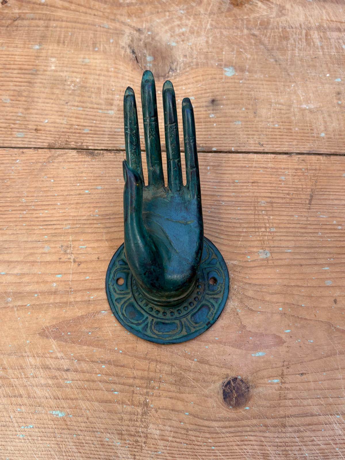 Buddha Iron Hand Wall Hook Set/2