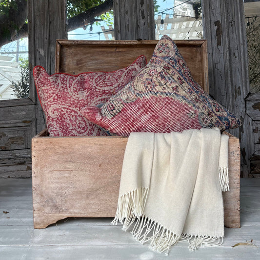 Rustic Wooden Trunk