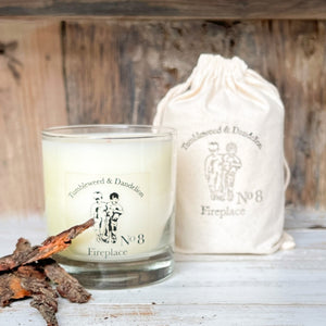 Fireplace Scented Candle