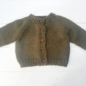 Olive Classic Kid's Cardigan