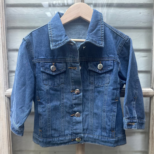 kid's denim jean jacket
