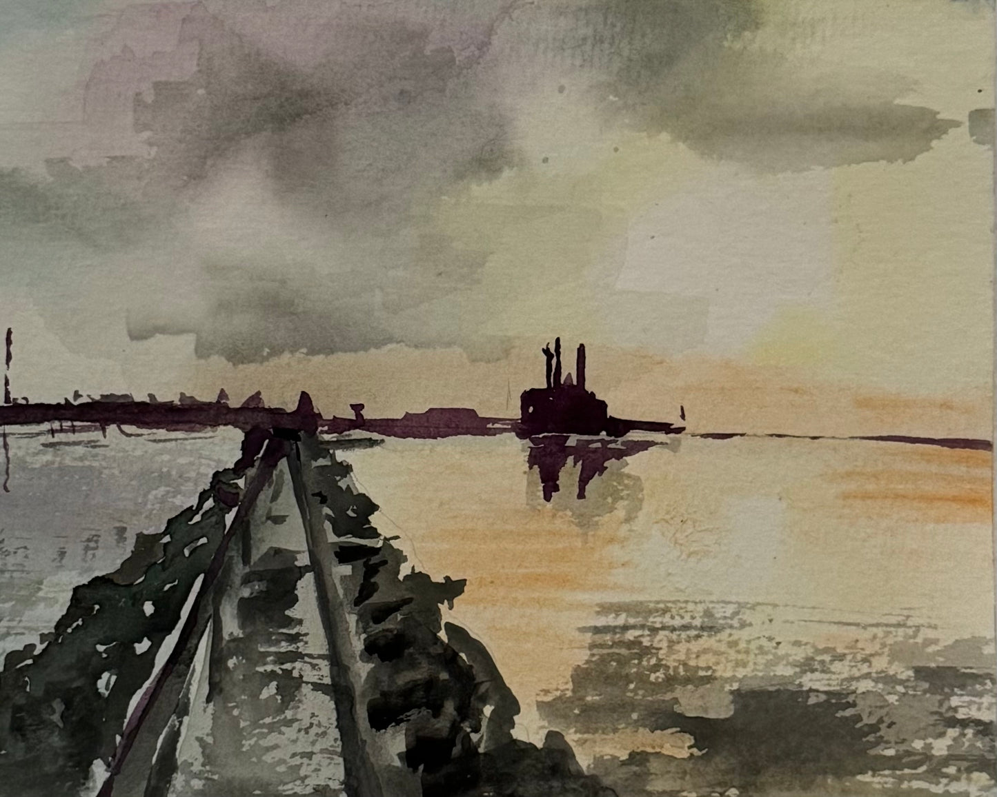 'Dunkirk' Watercolor