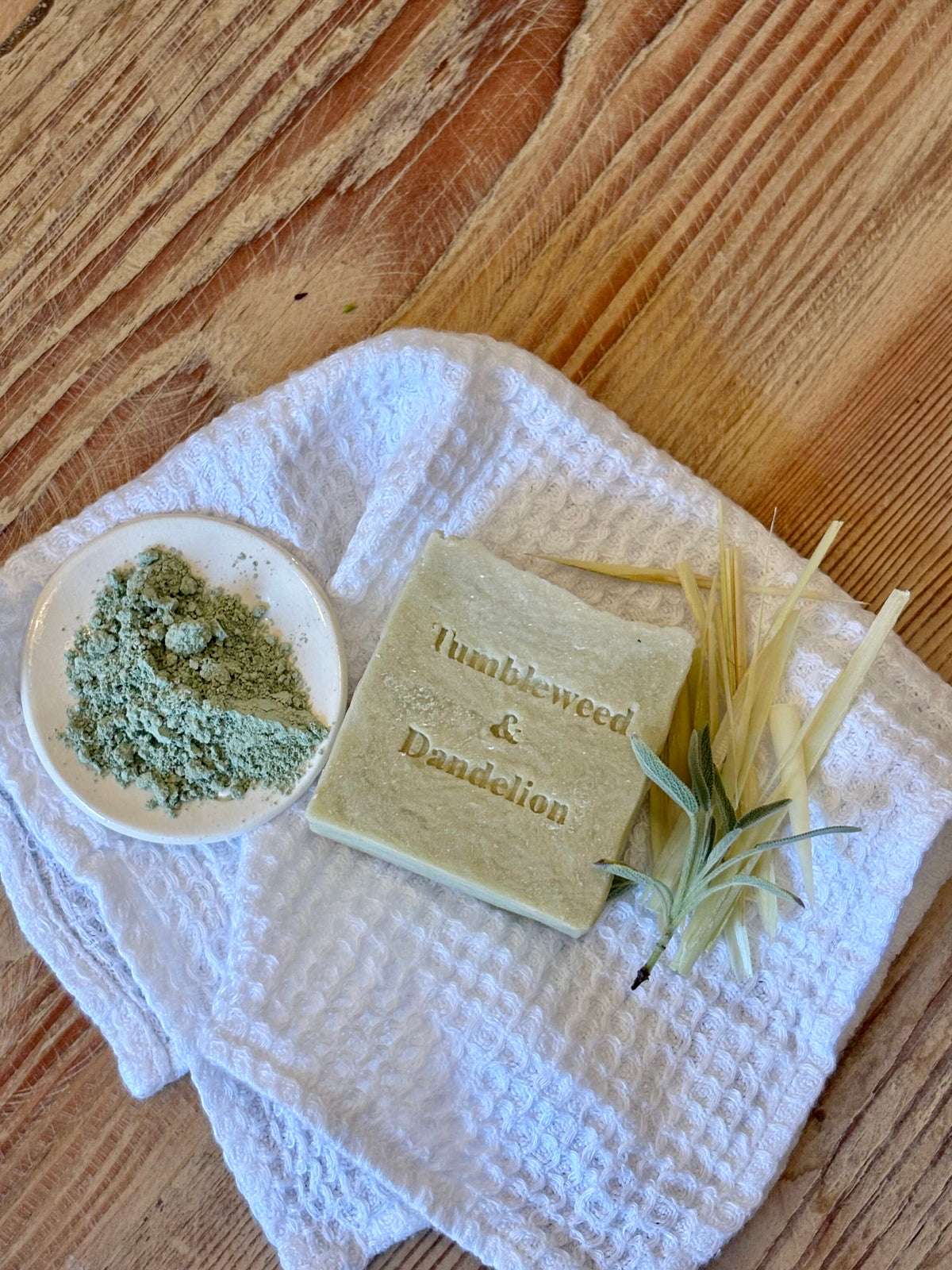 Lemongrass Sage & French Green Clay Soap
