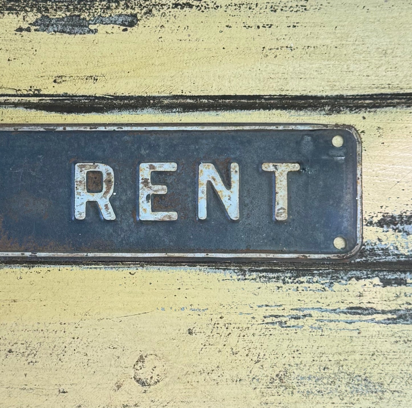 Vintage 'For Rent' Sign