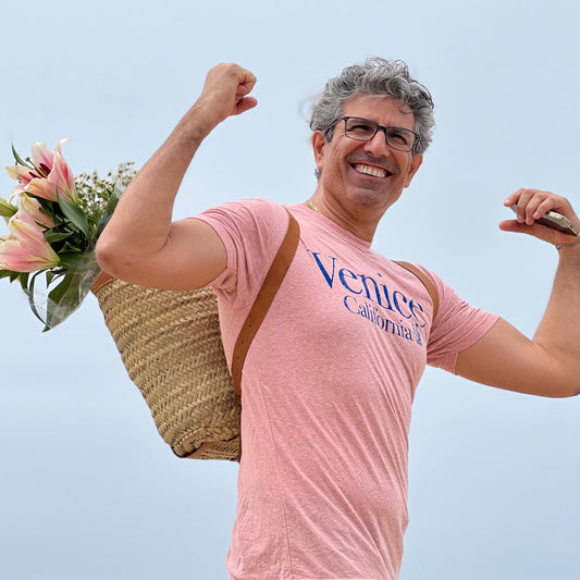 Venice CA T-Shirt Pink