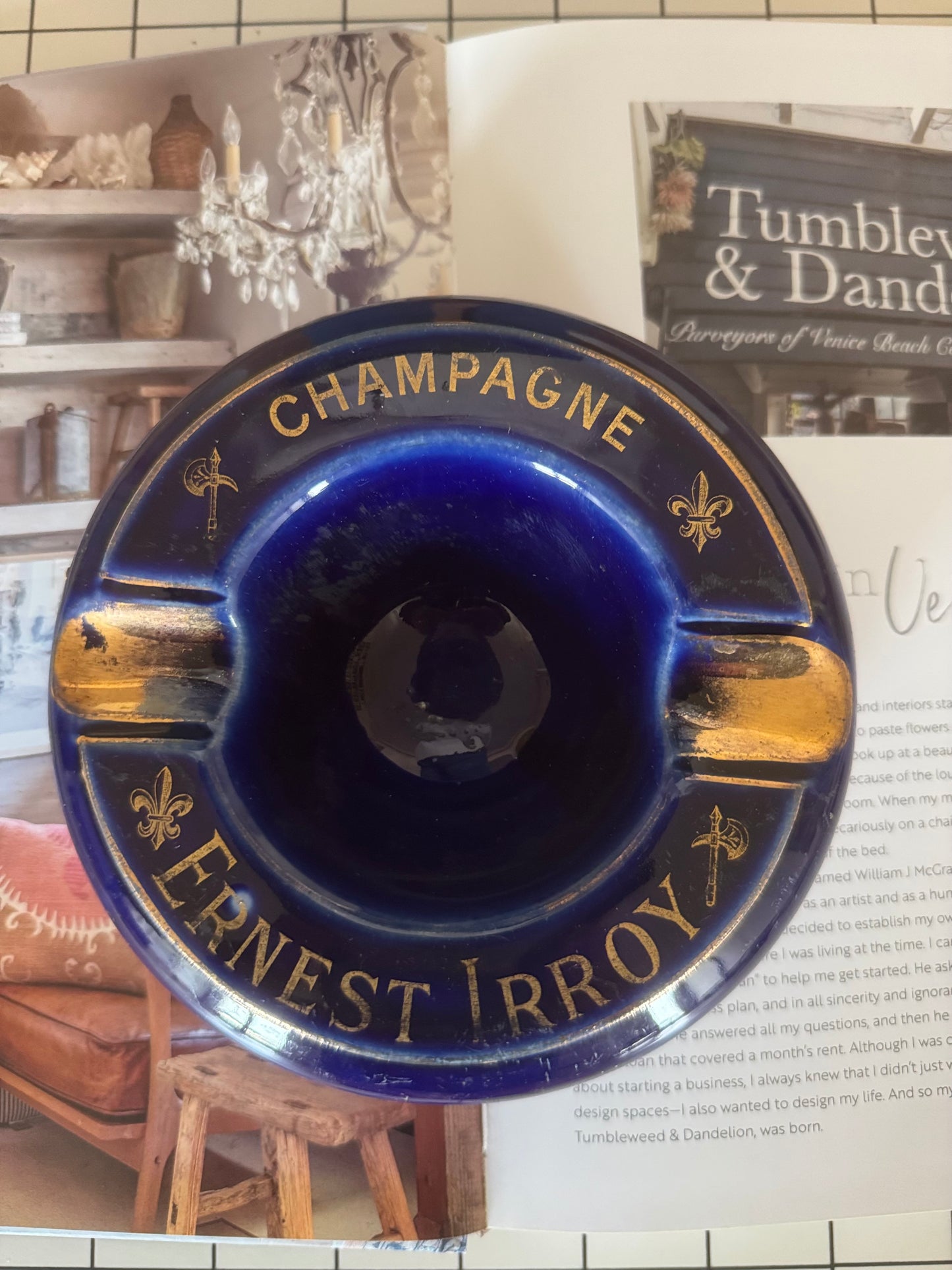 Blue Champagne Catch All