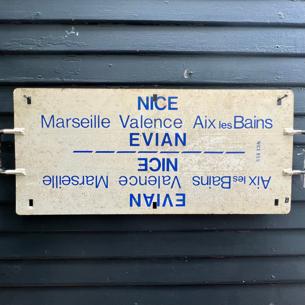 Double Sided French Signs