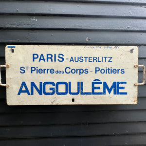 Double Sided French Signs