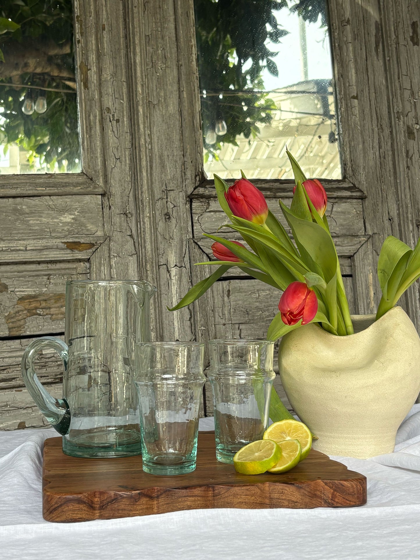 Moroccan Beldi Recycled Glass Tumbler